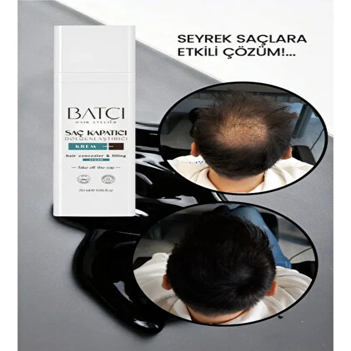 Batçı Saç Kapatıcı 30 ML Sülfatsız Parabensiz Şampuan