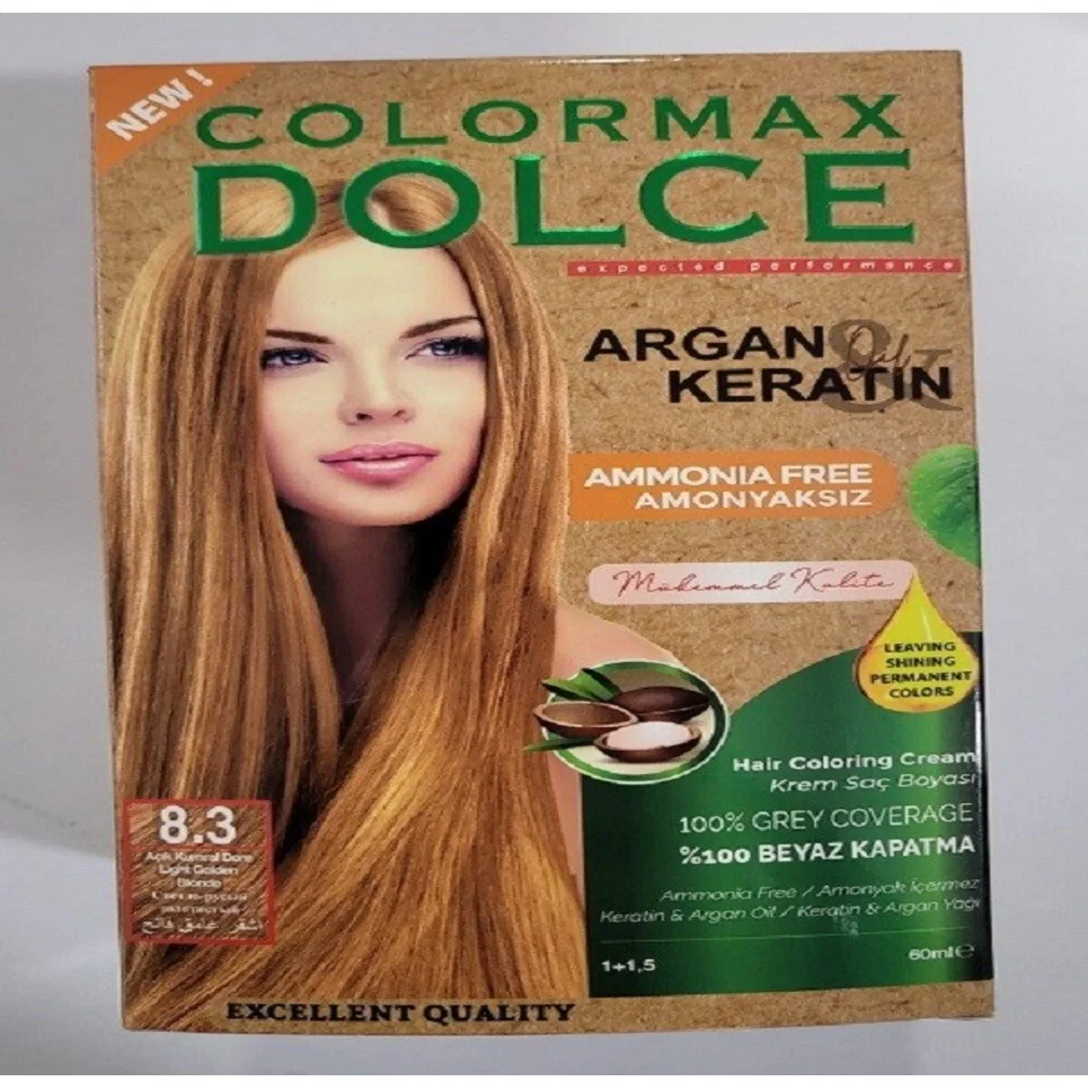 COLORMAX DOLCE Colormax Amonyaksız Saç Boyası 