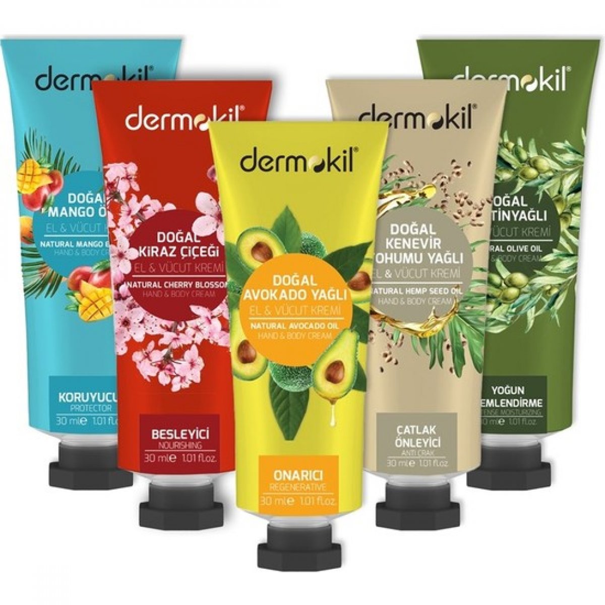 Dermokil Krem 5'li Set 30 ml Fiyatı