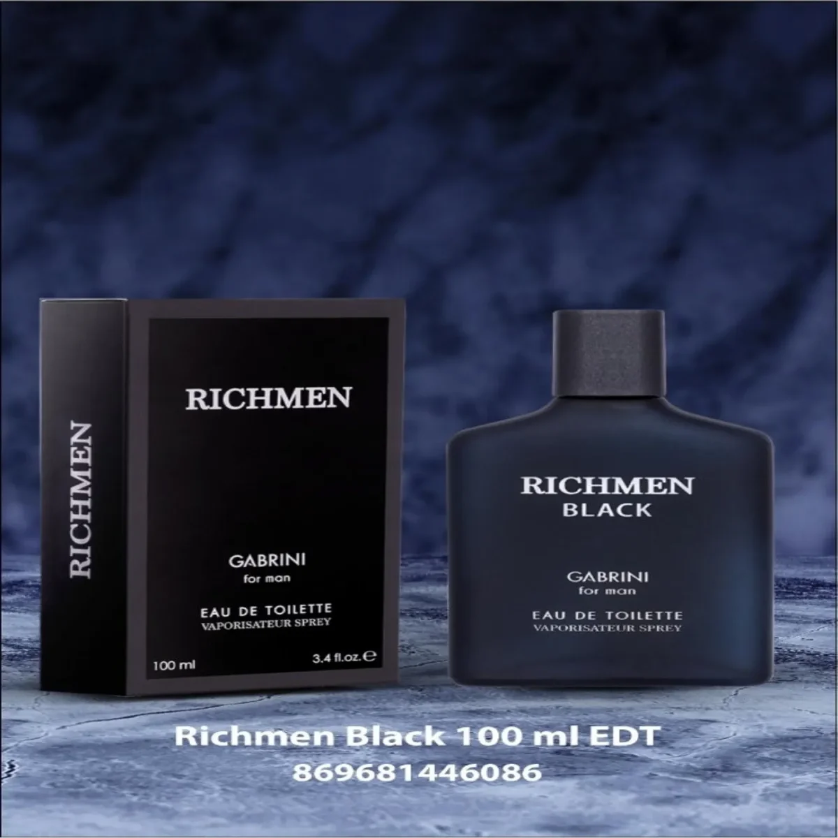 Gabrini Richmen Black For Edt Erkek Parfüm 100 ml