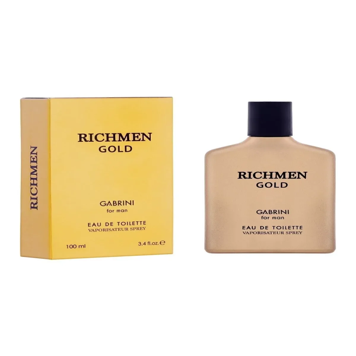 Gabrini Richmen Gold Edt For Man 100 Ml