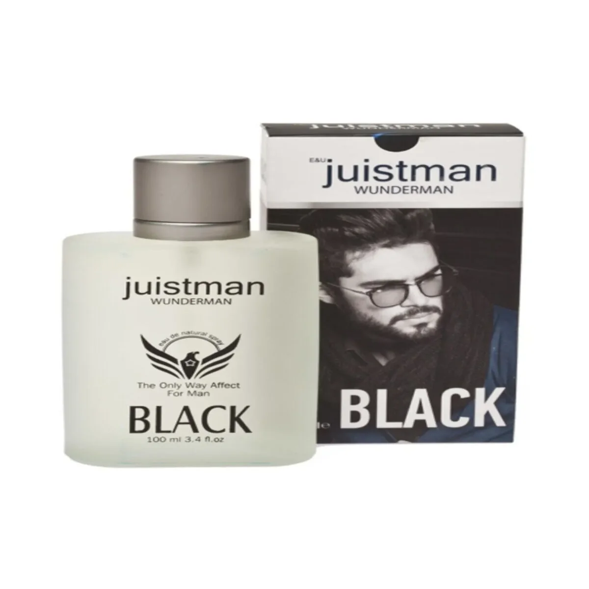 Juistman Black Edc 100 ml Erkek Parfümü