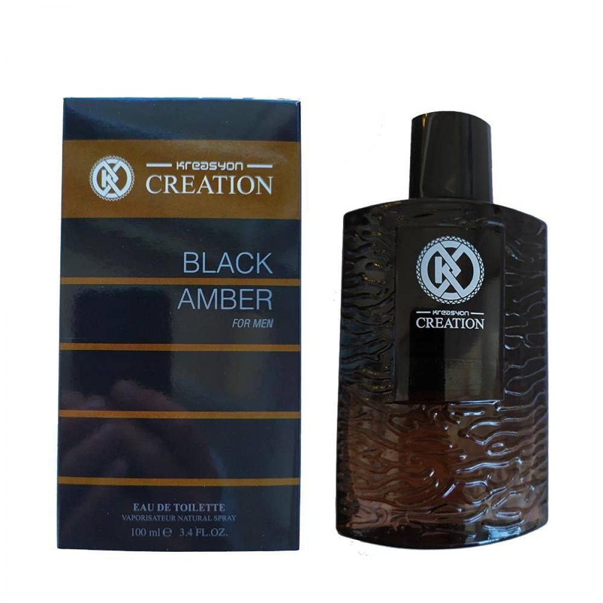 Kreasyon Black Amber (Çikolata) EDC 100 ml Erkek Parfüm