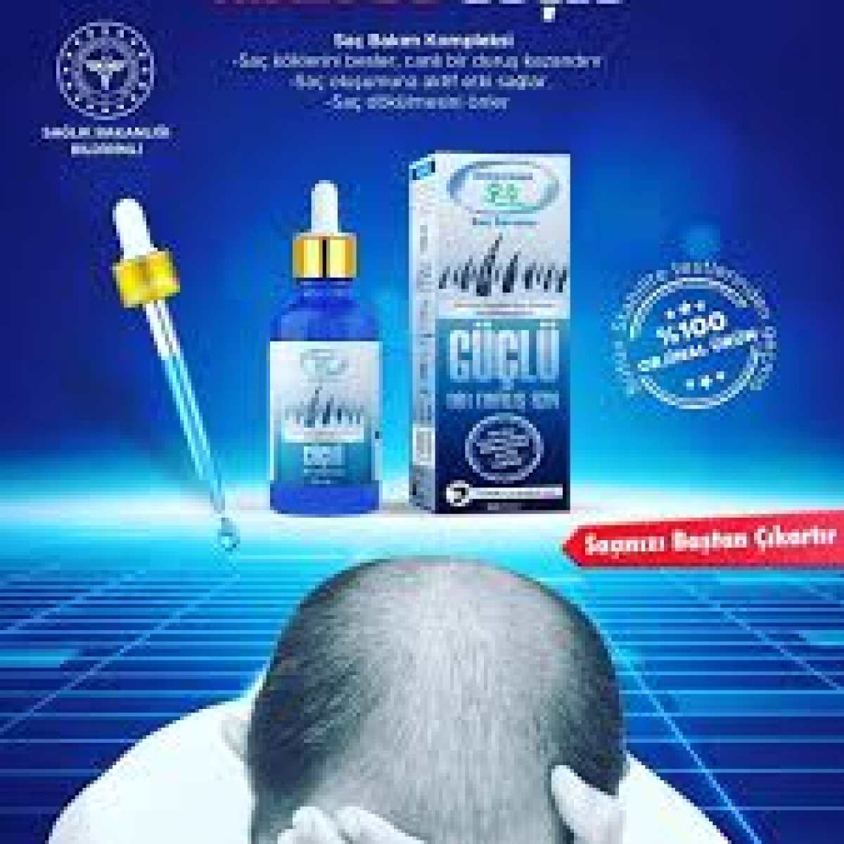 Milenyum Saç Çıkaran Mavi Su