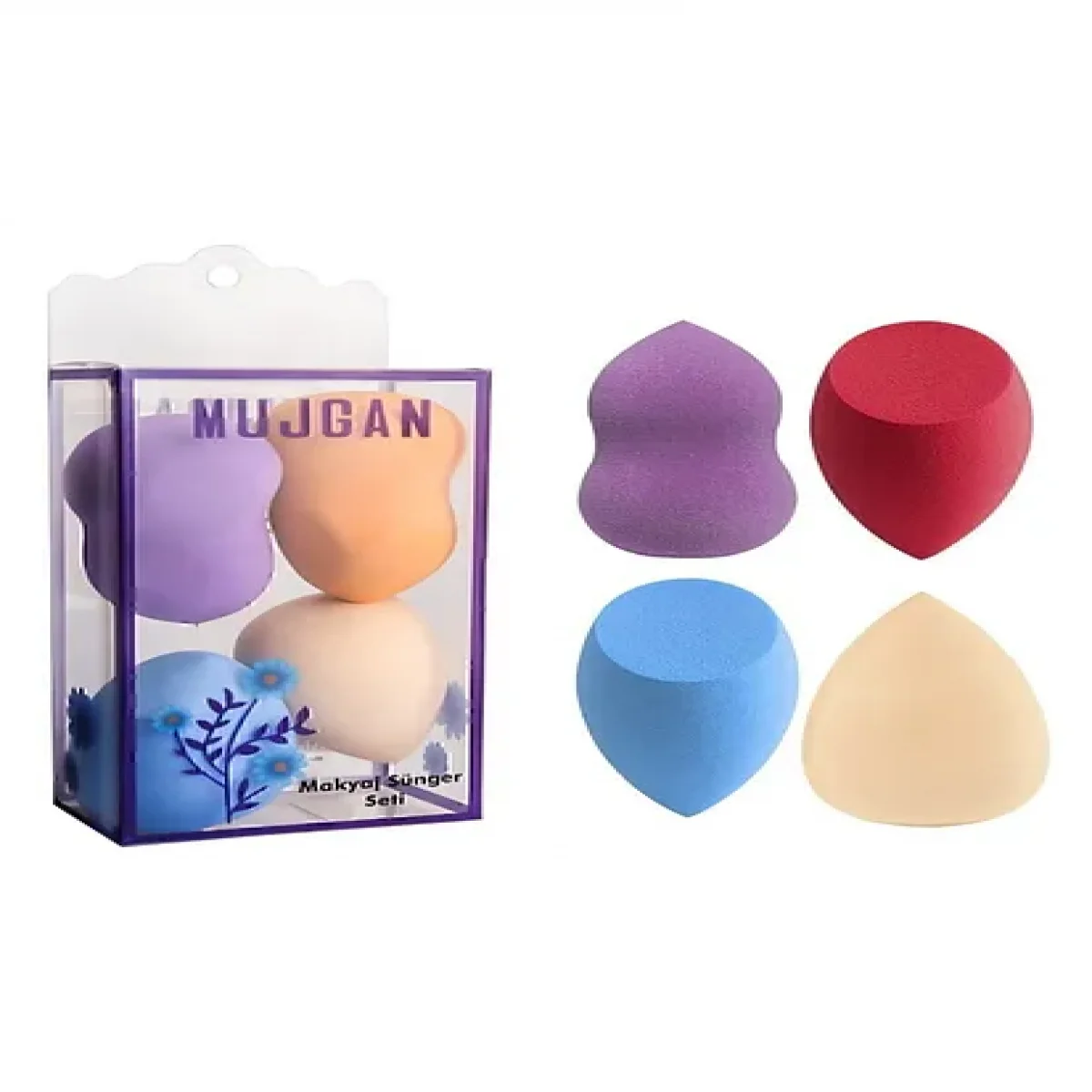 Mujgan-40 Armut Sünger 4'Lü