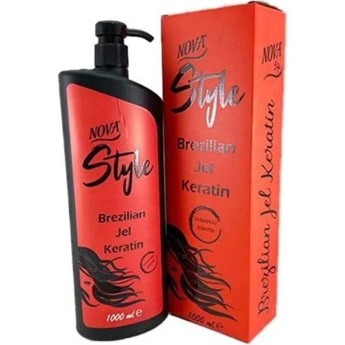 Nova Dumansız Brezillian Jel Keratin 1000 ml